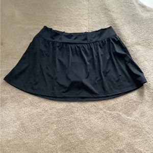 Tankini skirt size 22W black NWOT in excellent condition shiny 🌴🌴